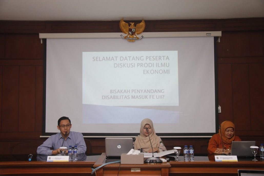 Penyandang Disabilitas Masuk Fakultas Ekonomi Universitas Islam Indonesia
