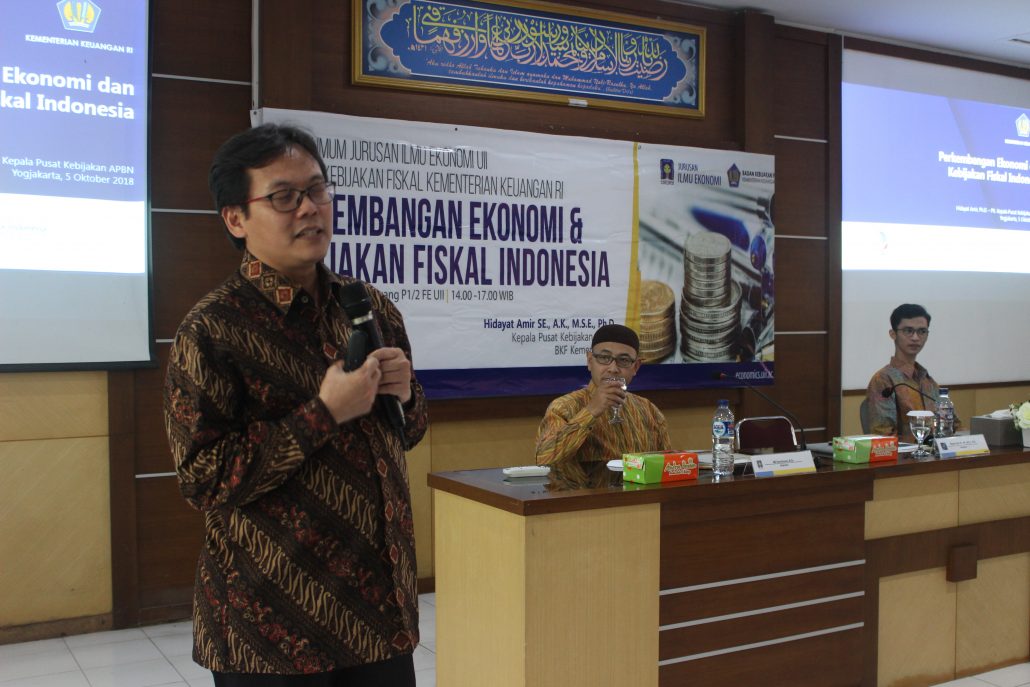 Public Lecture of the Department of Economics with the Ministry of Finance’s Fiscal Policy Agency